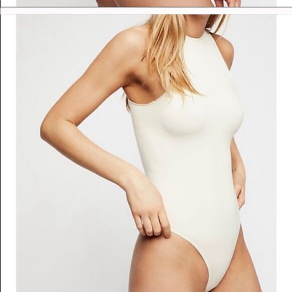 NWOT Free People Intimately Sleeveless Bodysuit - Picture 1 of 14